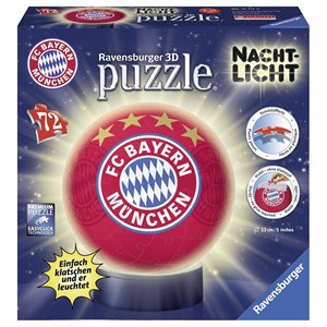 Ravensburger (12177) - "FC Bayern" - 72 pezzi