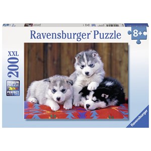 Ravensburger (12823) - "Huskies" - 200 pezzi
