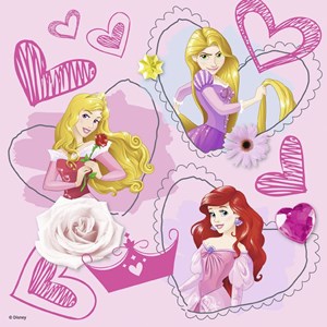 Ravensburger (07008) - "Disney Princess" - 25 36 49 pezzi