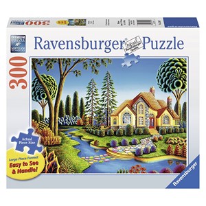 Ravensburger (13567) - Andy Russell: "Cottage Dream" - 300 pezzi