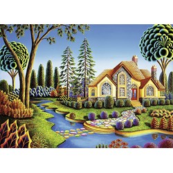 Ravensburger (13567) - Andy Russell: "Cottage Dream" - 300 pezzi