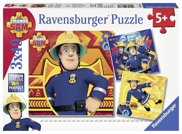 Ravensburger (09386) - "Fireman Sam" - 49 pezzi