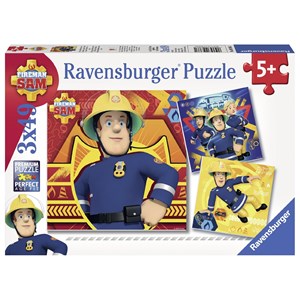 Ravensburger (09386) - "Fireman Sam" - 49 pezzi