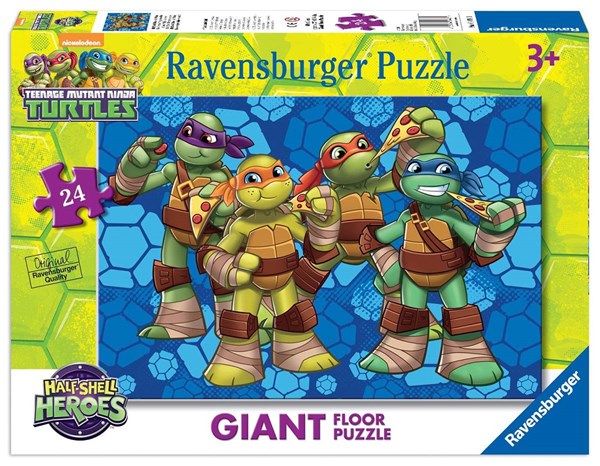 Ravensburger (05470) - "Ninja Turtles" - 24 pezzi