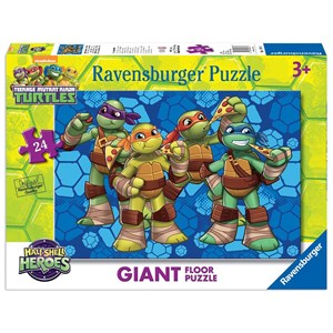 Ravensburger (05470) - "Ninja Turtles" - 24 pezzi