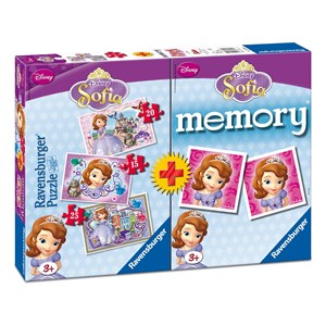 Ravensburger (07358) - "Sofia + Memory" - 15 20 25 pezzi