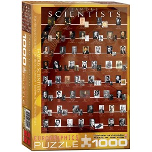 Eurographics (6000-2000) - "Famous Scientists" - 1000 pezzi