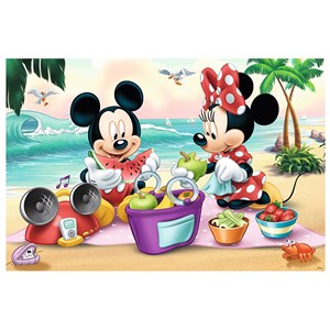 Trefl (14236) - "Picnic at the beach" - 24 pezzi
