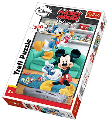 Trefl (16291) - "Mickey" - 100 pezzi
