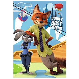 Trefl (16293) - "Zootopia" - 100 pezzi