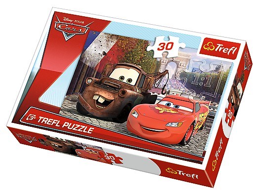 Trefl (18206) - "Cars" - 30 pezzi