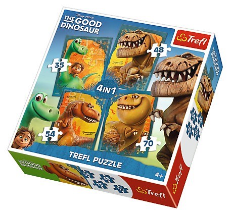 Trefl (34250) - "The Good Dinosaur" - 35 48 54 70 pezzi