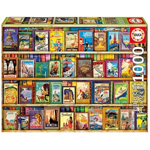 Educa (17102) - "World Travel Guides" - 1000 pezzi