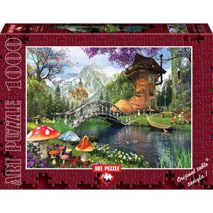 Art Puzzle (4467) - Dominic Davison: "The Old Shoe House" - 1000 pezzi