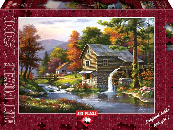 Art Puzzle (4640) - Dominic Davison: "Old Sutter's Mill" - 1500 pezzi