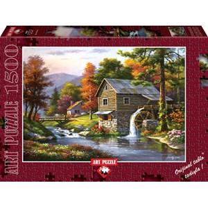 Art Puzzle (4640) - Dominic Davison: "Old Sutter's Mill" - 1500 pezzi