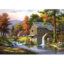 Art Puzzle (4640) - Dominic Davison: "Old Sutter's Mill" - 1500 pezzi