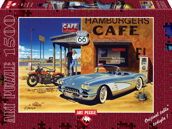 Art Puzzle (4642) - "Arizona Cafe" - 1500 pezzi