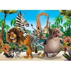 Clementoni (27941) - "Madagascar" - 104 pezzi