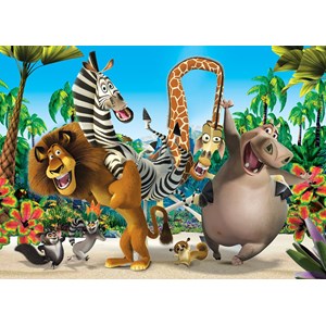 Clementoni (27941) - "Madagascar" - 104 pezzi