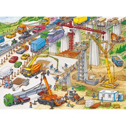 Ravensburger (10896) - "Huge Building Site" - 100 pezzi