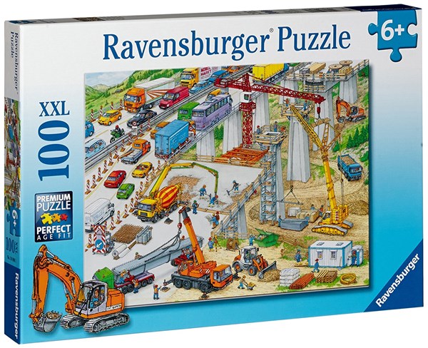 Ravensburger (10896) - "Huge Building Site" - 100 pezzi