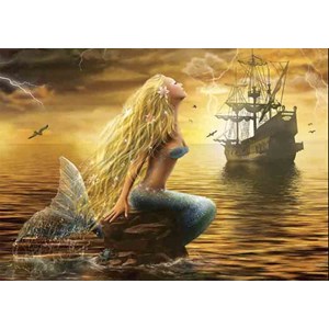 Gold Puzzle (61406) - "Mermaid" - 1000 pezzi