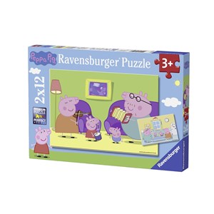 Ravensburger (07596) - "Peppa Pig" - 12 pezzi