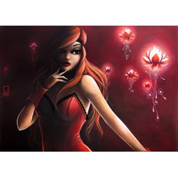 Grafika (T-00114) - Misstigri: "Red Light Flower" - 1000 pezzi