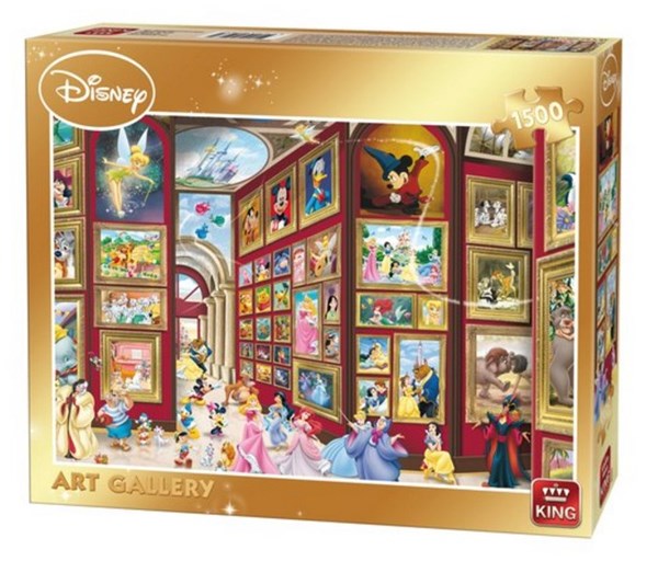 King International (05263) - "Disney, Art Gallery" - 1500 pezzi
