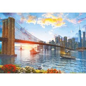 Educa (16782) - Dominic Davison: "New York Sunset" - 4000 pezzi