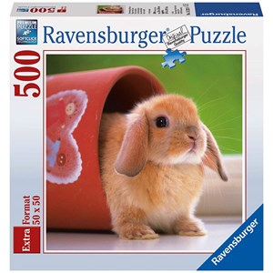 Ravensburger (15223) - "Cute Little Bunny" - 500 pezzi