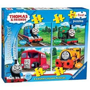 Ravensburger (07053) - "Thomas & Friends" - 2 3 4 5 pezzi