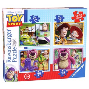 Ravensburger (07108) - "Toy Story" - 12 16 20 24 pezzi