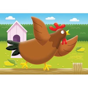 Ravensburger (07302) - "On the Farm" - 2 3 4 5 pezzi