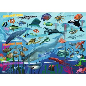 Ravensburger (07347) - "Underwater Realm" - 60 pezzi