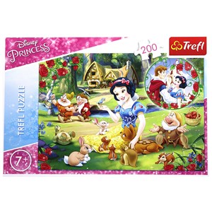 Trefl (13204) - "Snow White and the Seven Dwarfs" - 200 pezzi