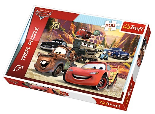 Trefl (13208) - "Cars" - 200 pezzi