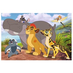 Trefl (14240) - "Disney Lion Guard" - 24 pezzi