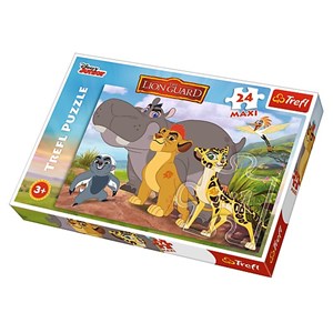 Trefl (14240) - "Disney Lion Guard" - 24 pezzi