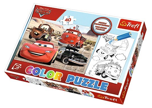 Trefl (36514) - "Cars" - 40 pezzi