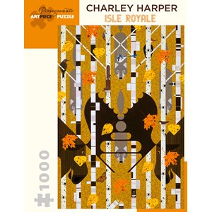 Pomegranate (AA982) - Charley Harper: "Isle Royale" - 1000 pezzi