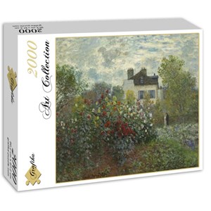 Grafika (01542) - Claude Monet: "The Artist's Garden in Argenteuil, 1873" - 2000 pezzi