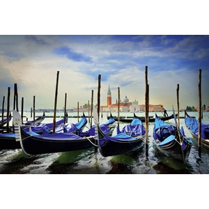Schmidt Spiele (58240) - "Gondolas at San Marco, Venice" - 1000 pezzi