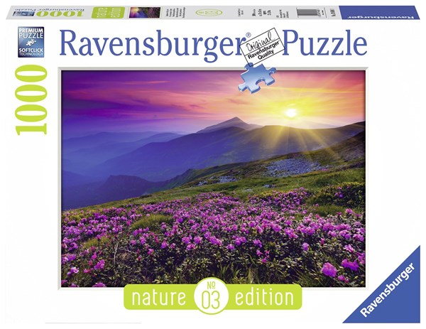 Ravensburger (19608) - "Sunrise, Mountain Meadow" - 1000 pezzi