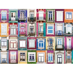 Ravensburger (16217) - "Portuguese Windows" - 1500 pezzi