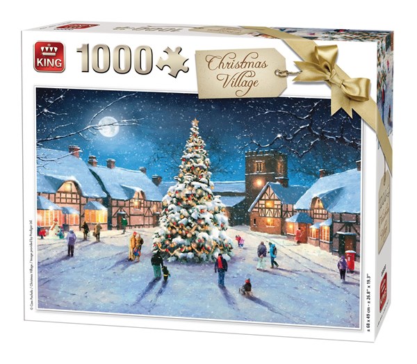 King International (05610) - "Christmas Village" - 1000 pezzi