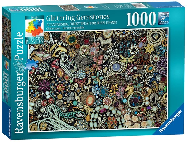 Ravensburger (19655) - "Glittering Gemstones" - 1000 pezzi