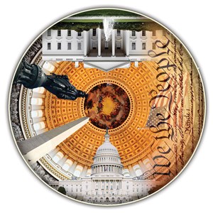 A Broader View (364) - "USA Capital (Round Table Puzzle)" - 500 pezzi