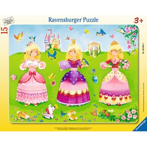 Ravensburger (06063) - "3 Pretty Princesses" - 15 pezzi